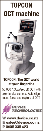 Topcon OCT machine