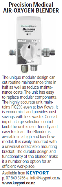 Precision Medical Air-Oxygen blender