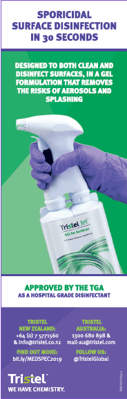 Tristel Jet: SPORICIDAL SURFACE DISINFECTION IN 30 SECONDS