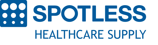 SPOTLESS HEALTHCARE SUPPLY logo